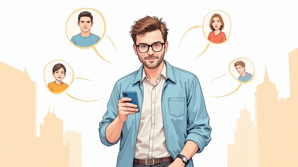 Ein Diagramm, das den Fortschritt und Erfolg von Online-Marketing-Maßnahmen für Steuerberater darstellt.