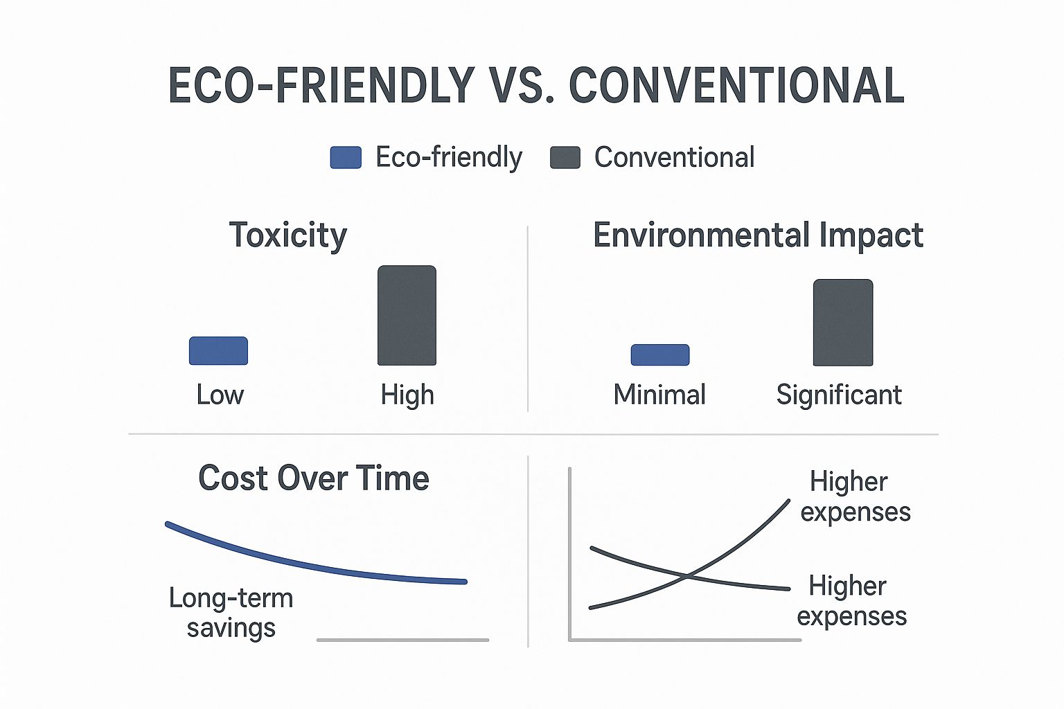 Infographic about eco carpet cleaners