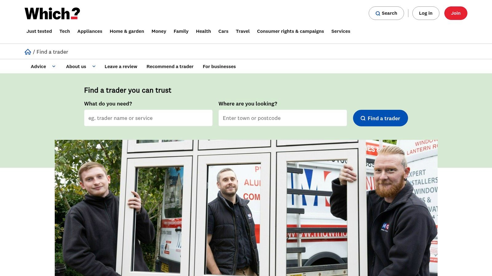 Which? Trusted Traders