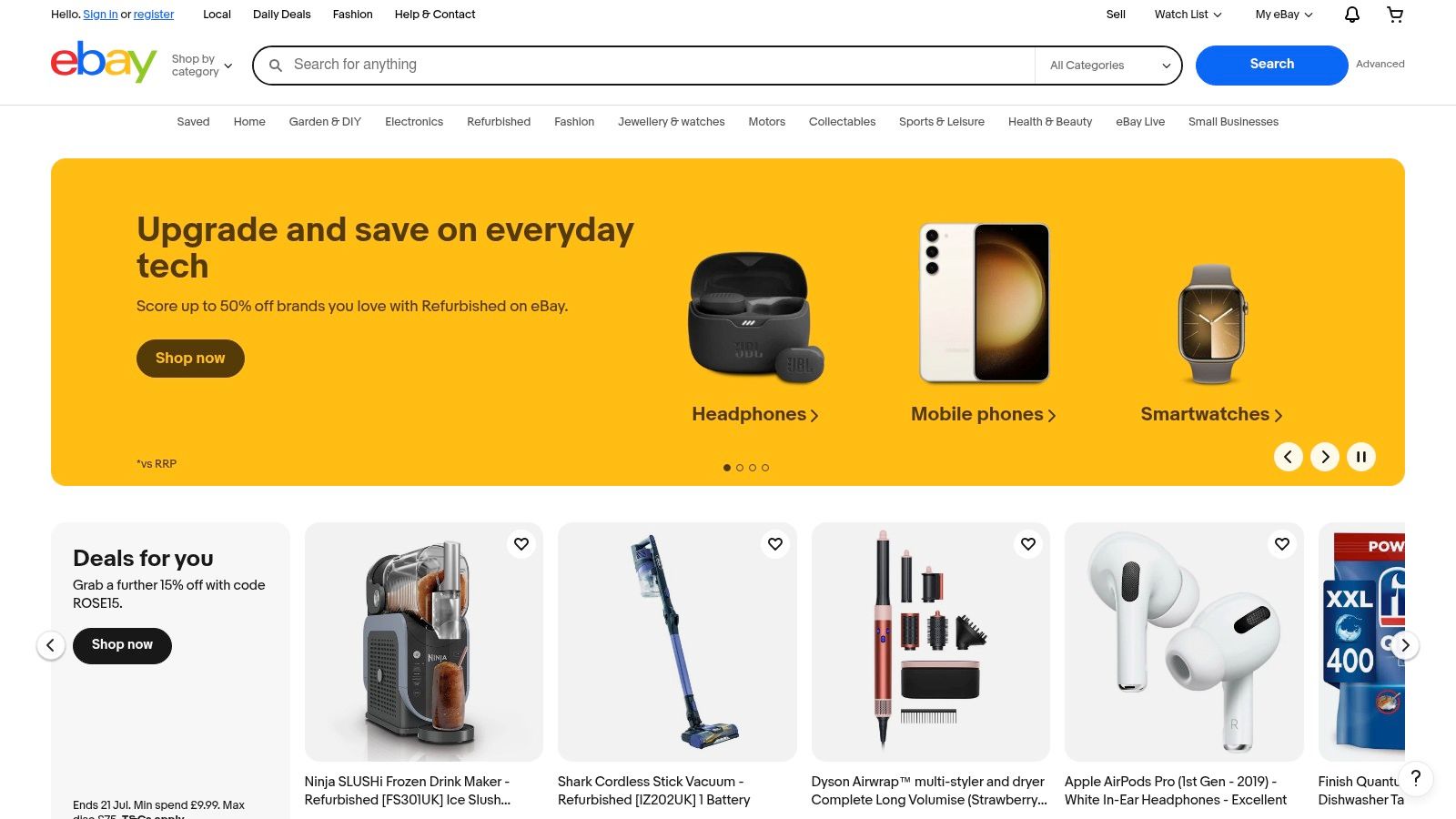 eBay UK