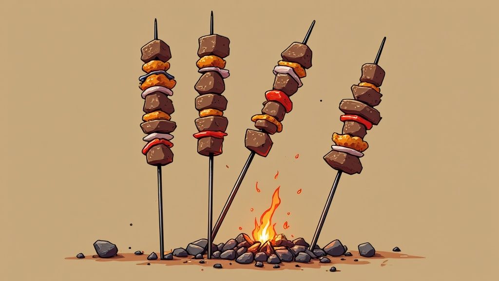 Sosaties (Cape Malay Kebabs)