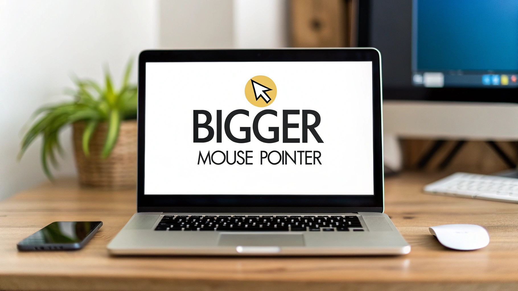 How to Make Your Mouse Pointer Bigger on a Mac - Screen Charm