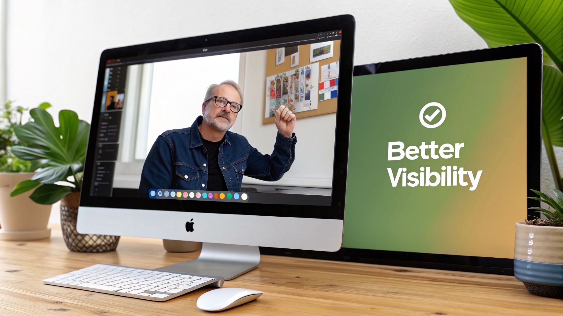 A screenshot of the macOS System Preferences window showing Accessibility options like Display, Voice Control, and Keyboard.