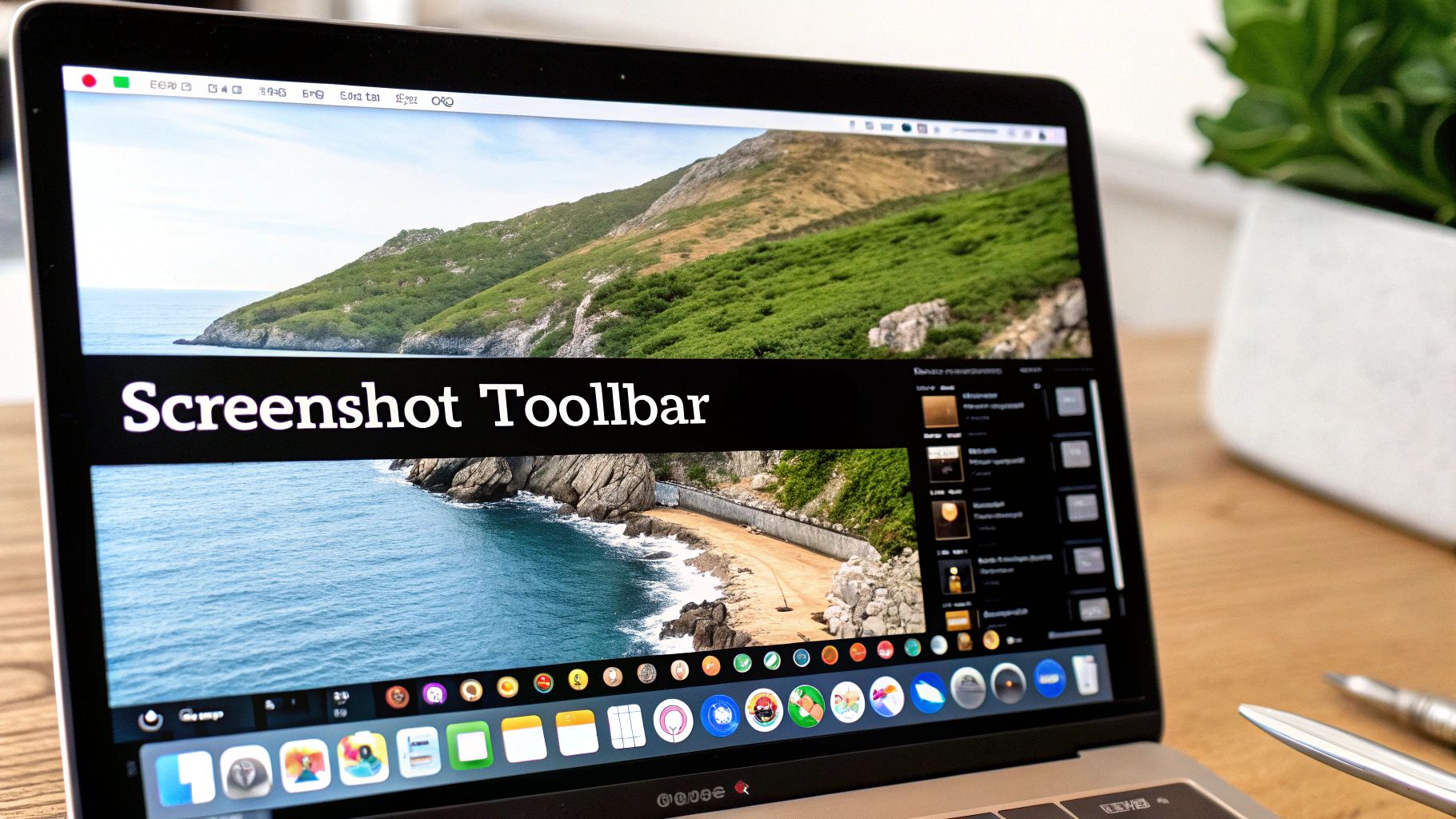 QuickTime Player interface showing a screen recording in progress
