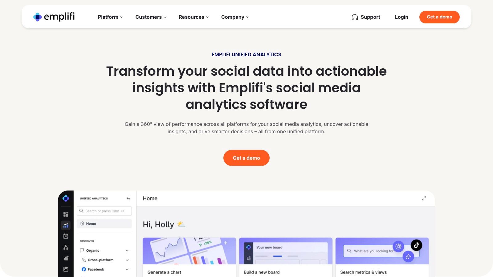 Emplifi (formerly Socialbakers)