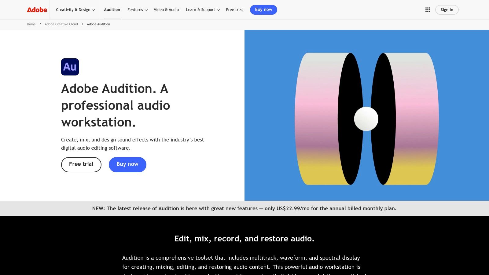 Adobe – Audition (Creative Cloud)