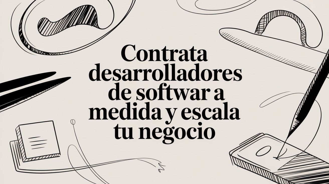 Desarrolladores de Software a Medida: El Arma Secreta para Escalar Tu Negocio