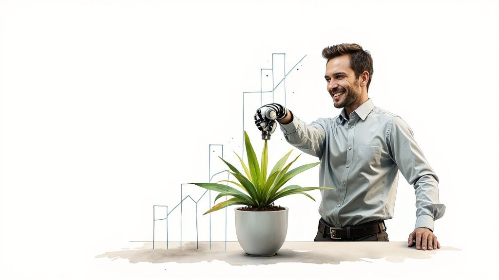 Guía de automatización con IA para multiplicar tus clientes, ventas y crecimiento