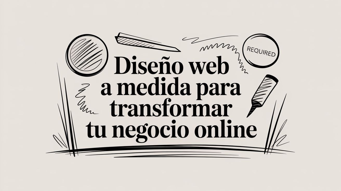 Diseño web a medida para transformar tu negocio: más clientes y más ventas