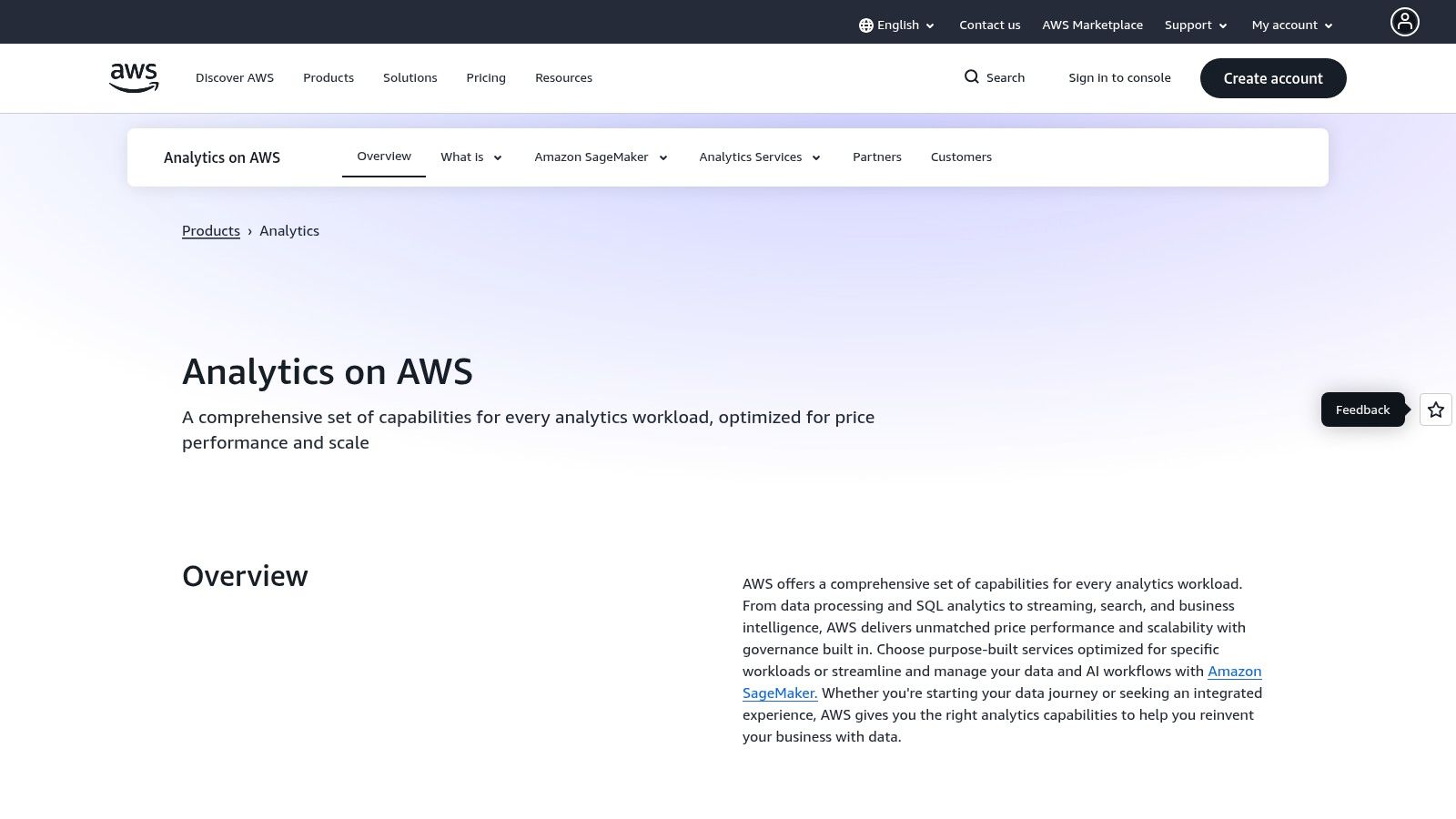 AWS (Analytics, EMR, Athena, Redshift)