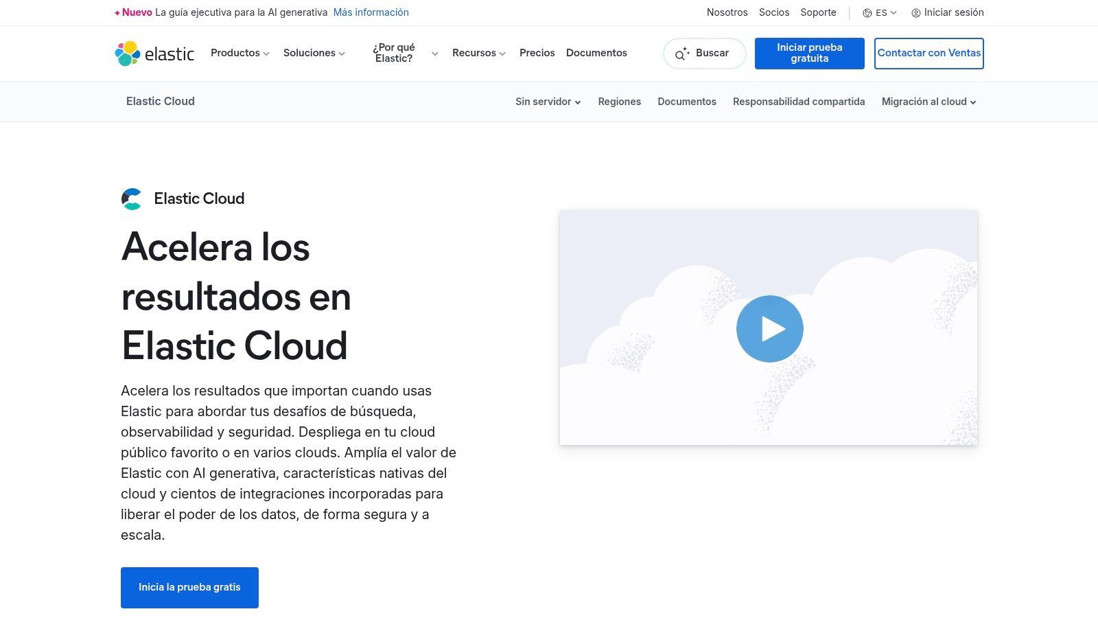 Elastic (Elastic Cloud: Elasticsearch, Observabilidad y Seguridad)