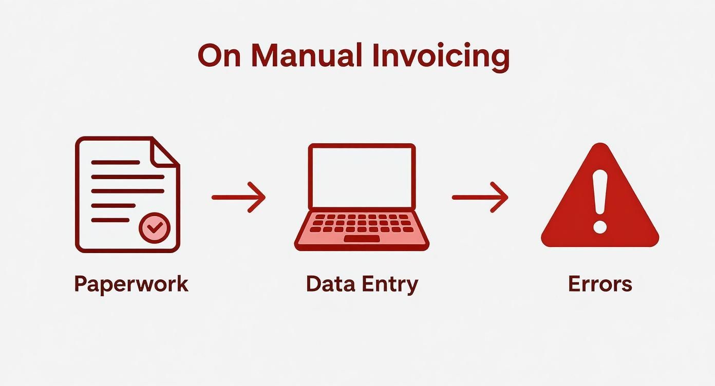 Infographic about automated invoice processing software