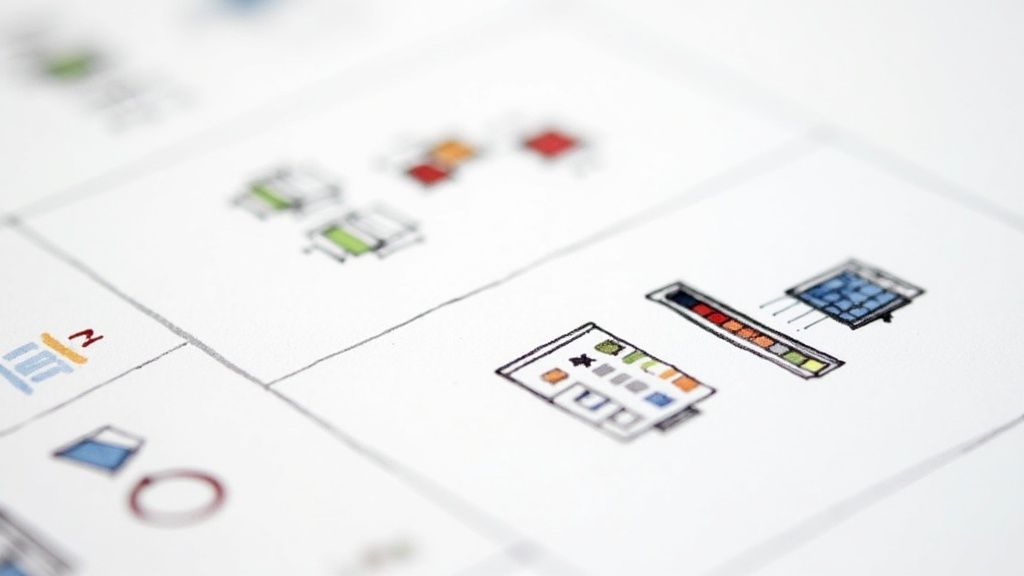 A digital illustration of a brain with organised files and folders, symbolising an intelligent file management system.