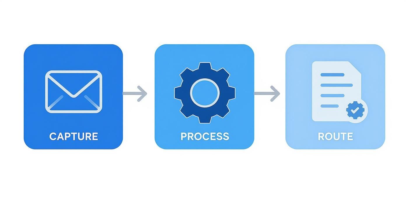 Infographic about document management automation