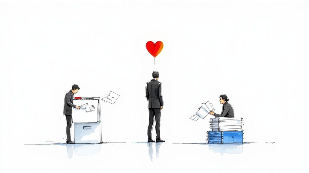 A nonprofit team collaborating and focusing on their mission instead of paperwork