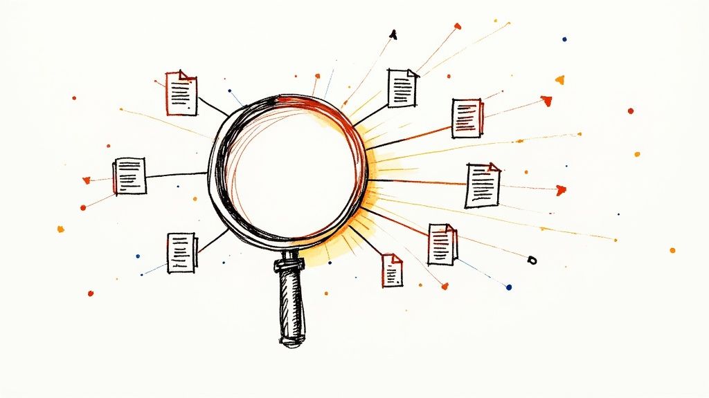 Infographic detailing the benefits of Advanced Search and Discovery Optimisation