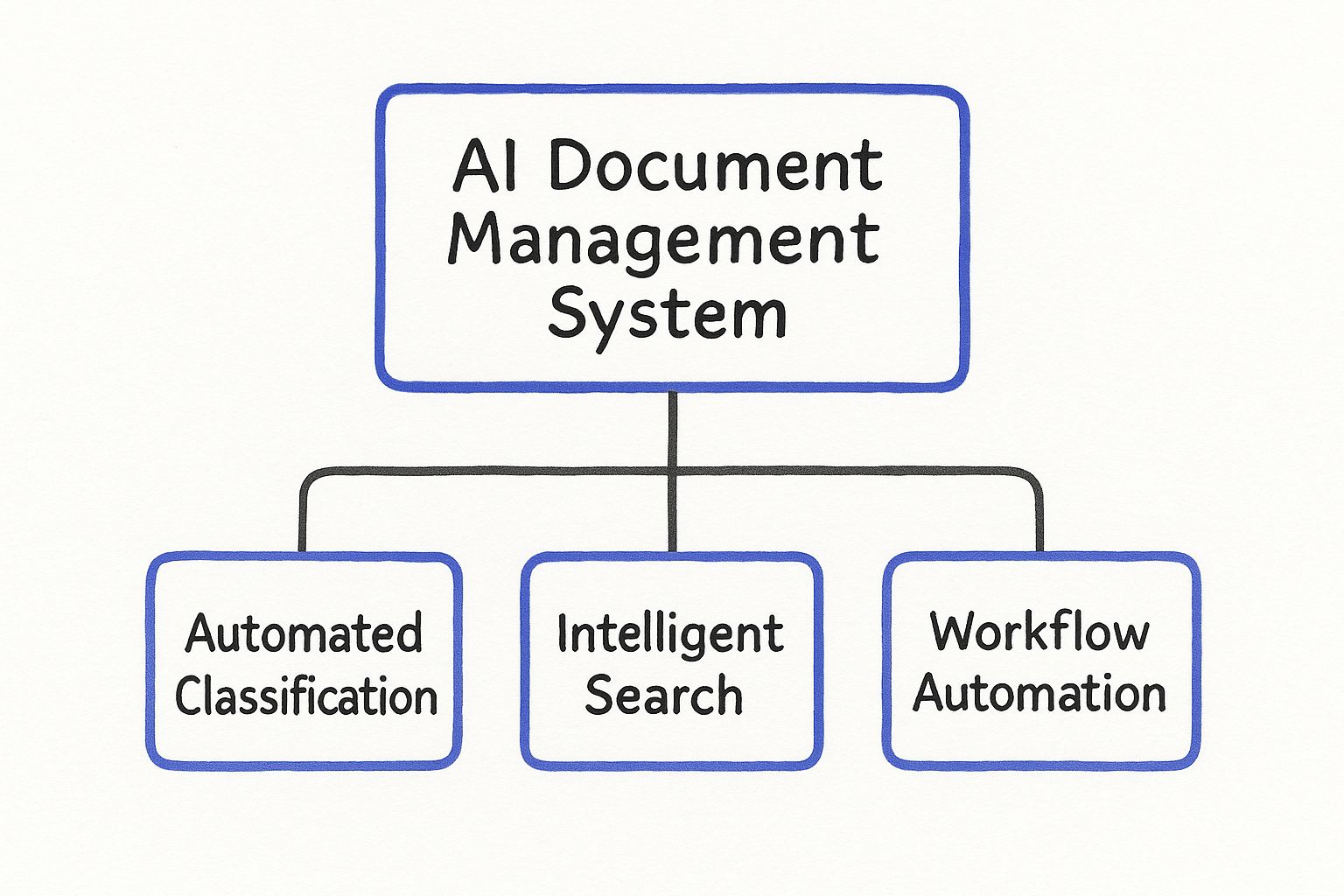 Infographic about ai document management system