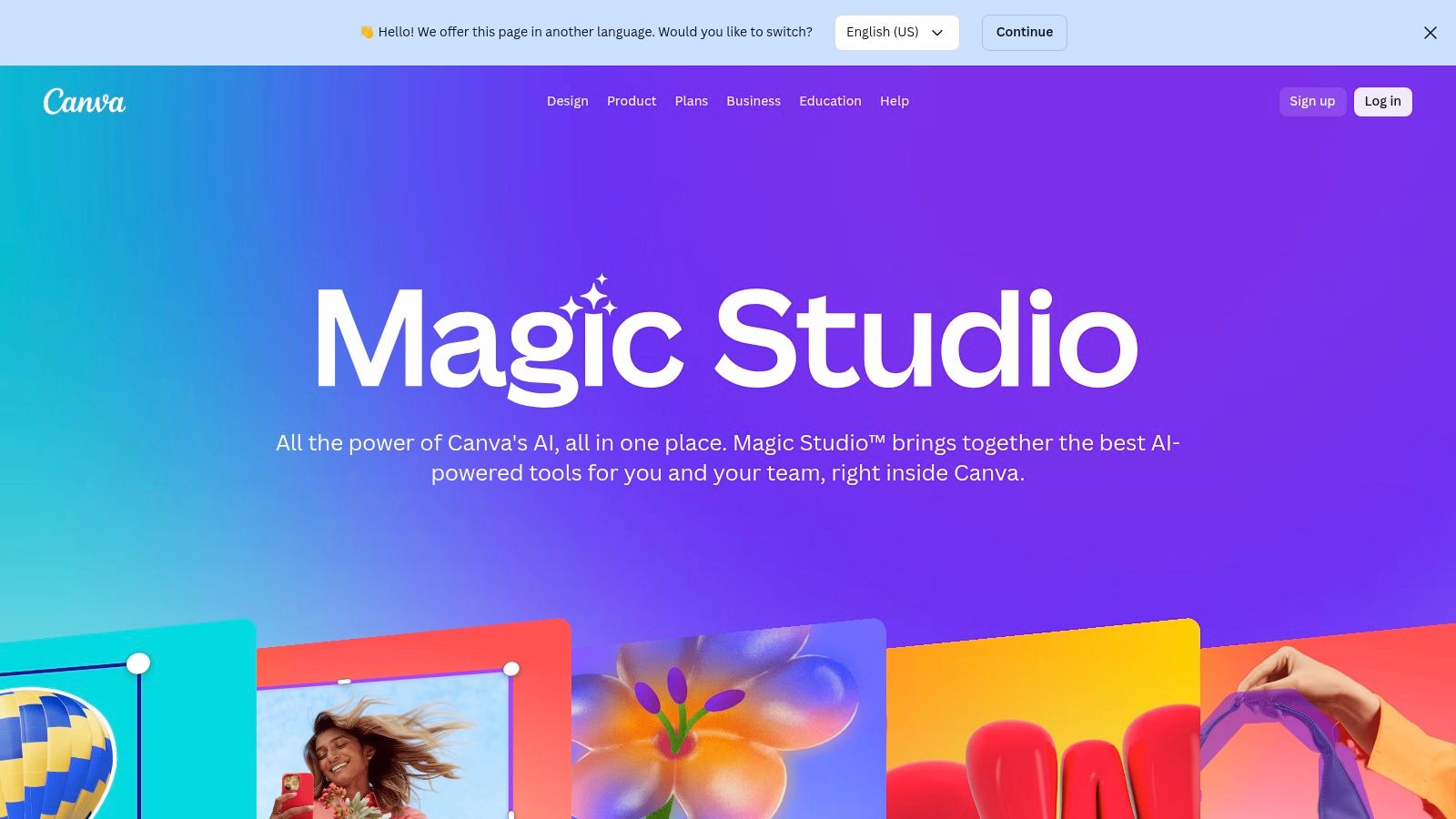 Canva β Magic Studio