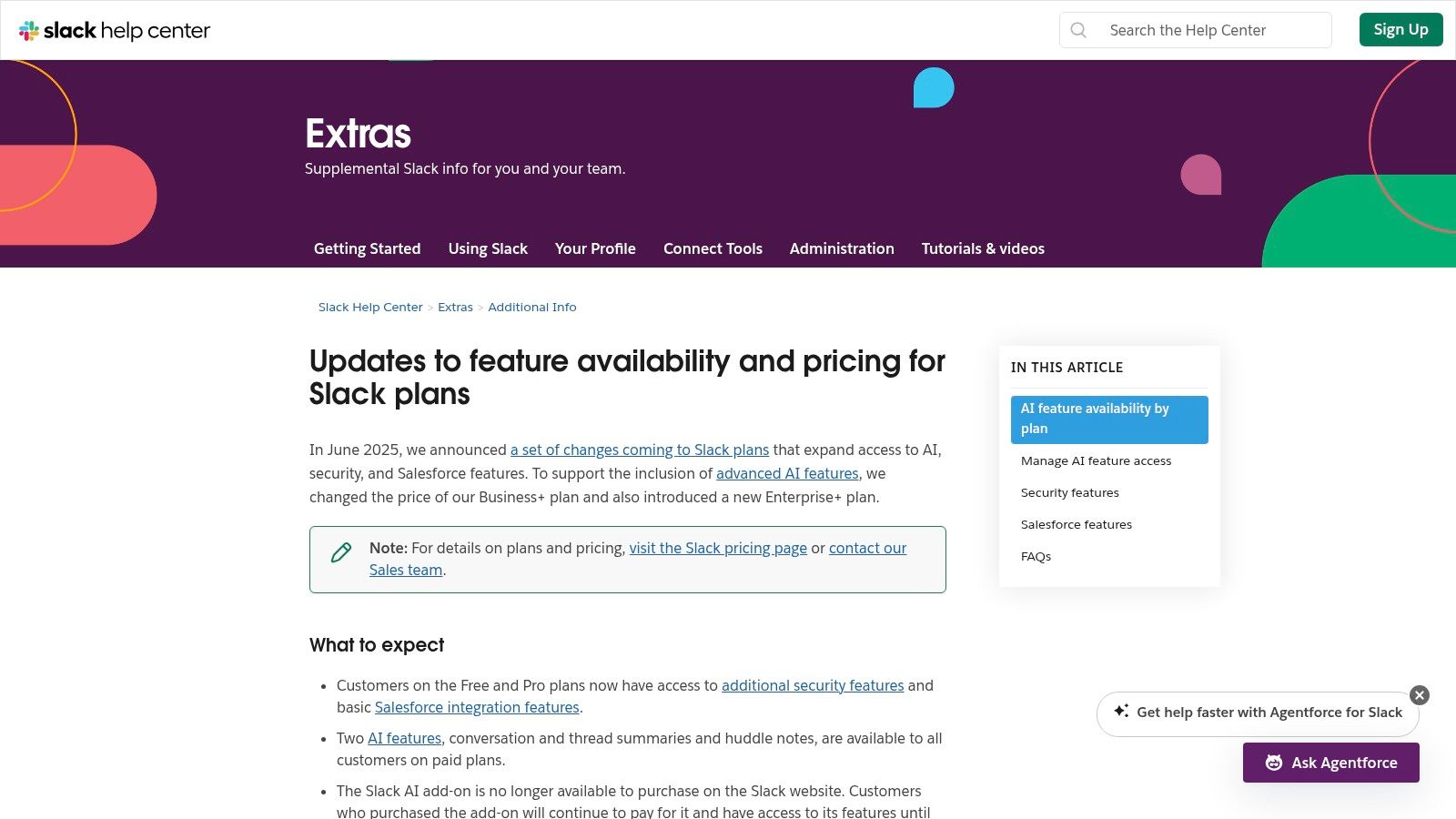 Slack (AI features in paid plans)