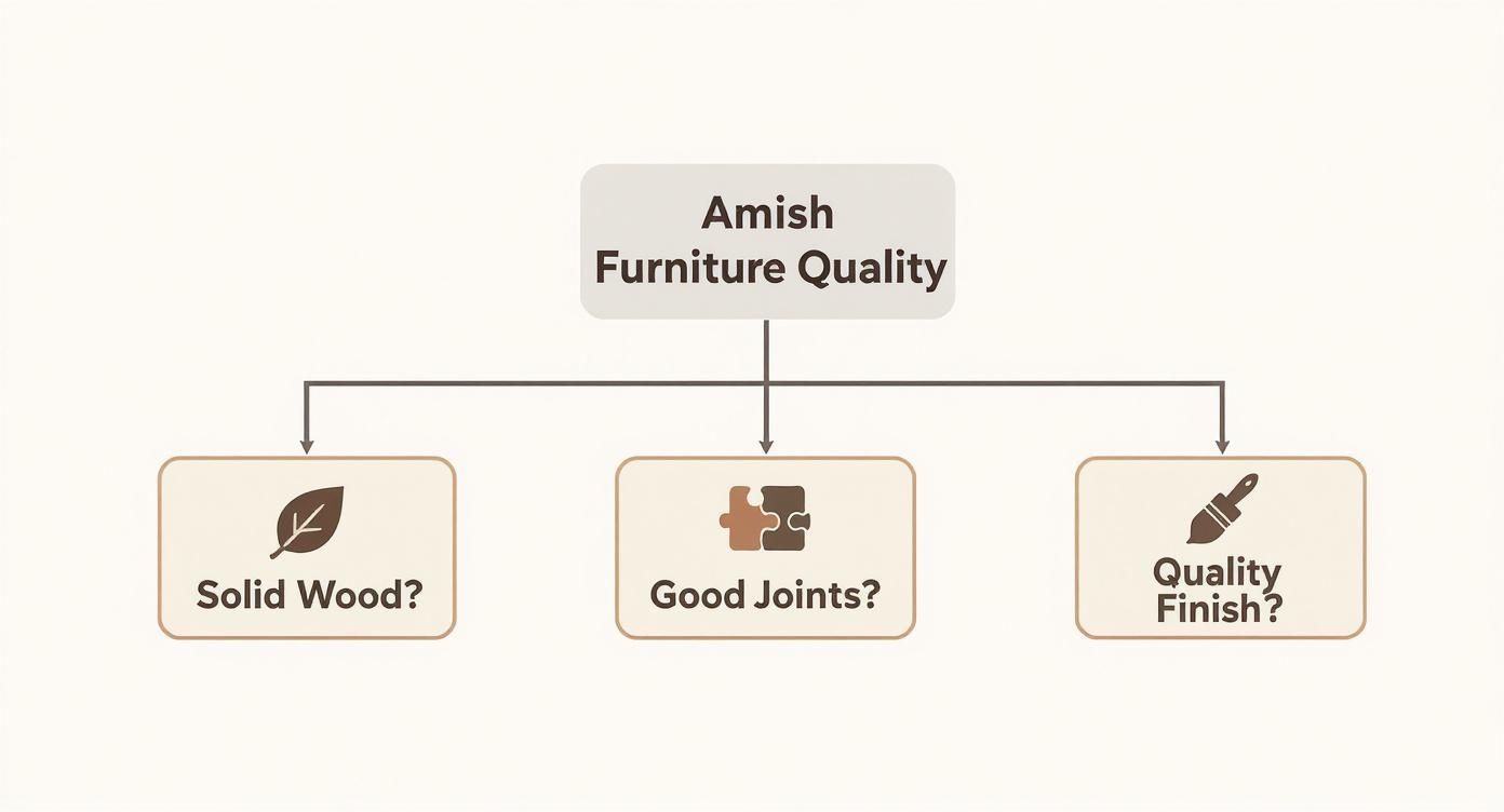 Infographic about amish furniture near me