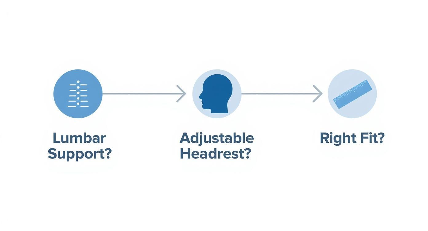 Infographic about best recliners for back support