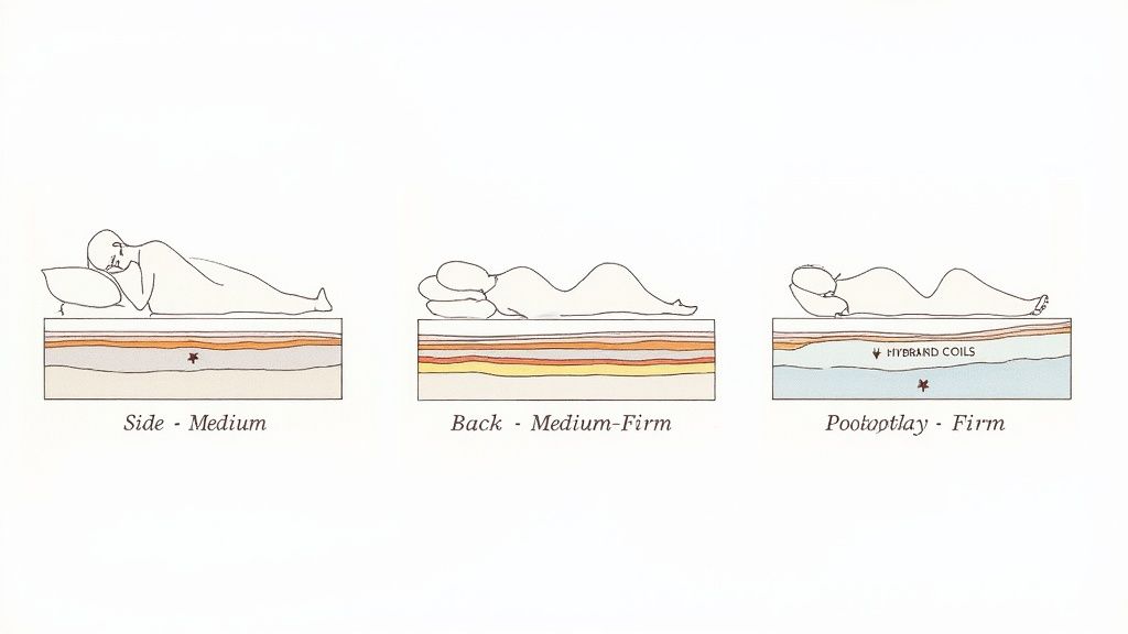 Cooling mattress selection guide