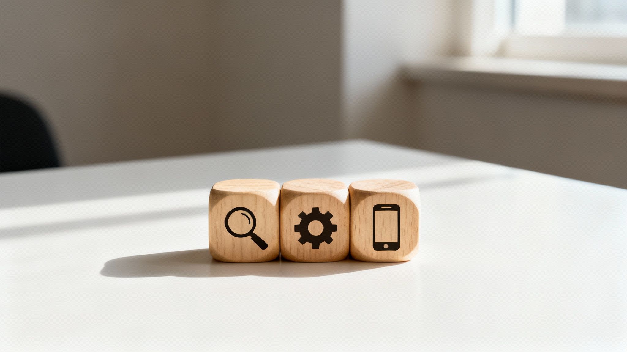 Комплексний аудит сайту на екрані ноутбука, що показує різні метрики та графіки