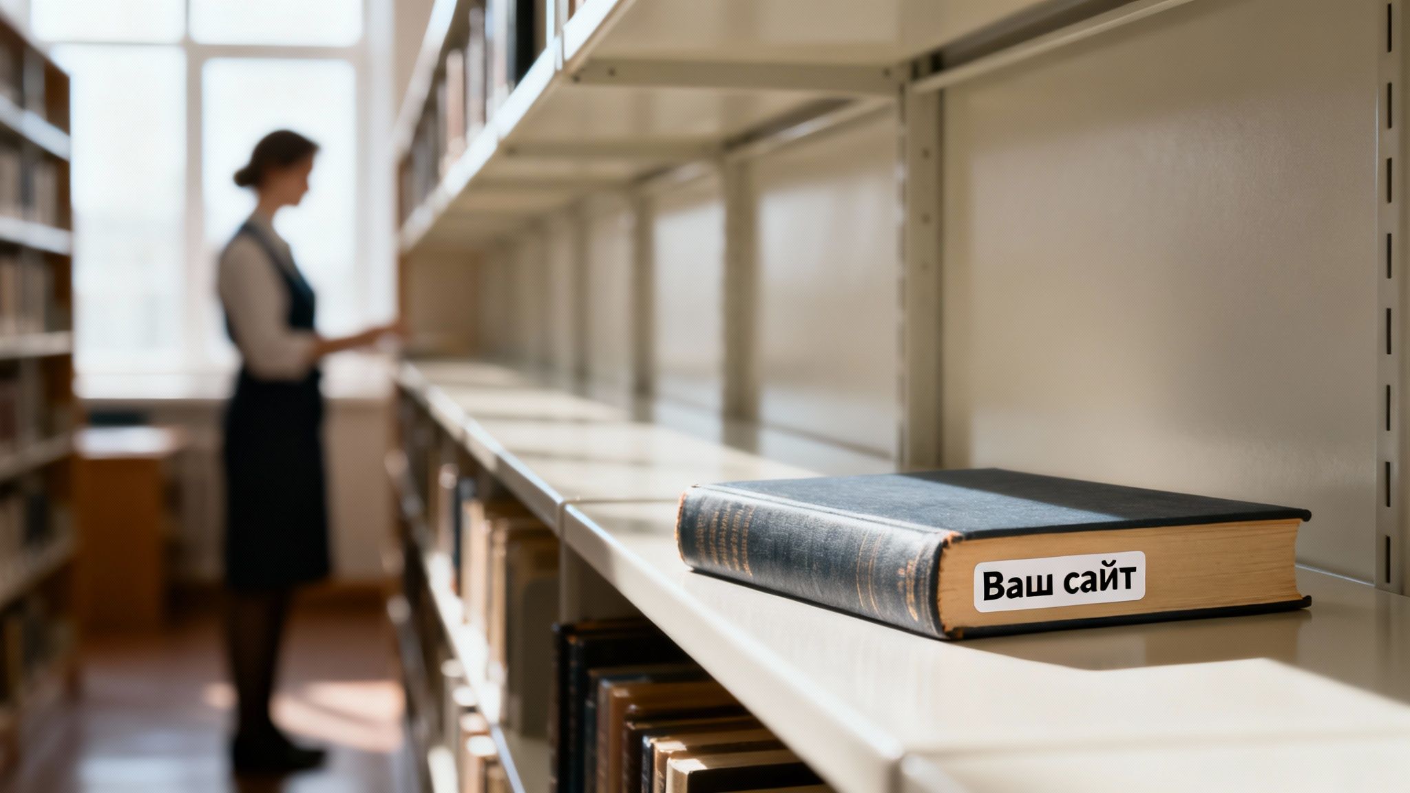 Жінка працює за ноутбуком, аналізуючи дані SEO