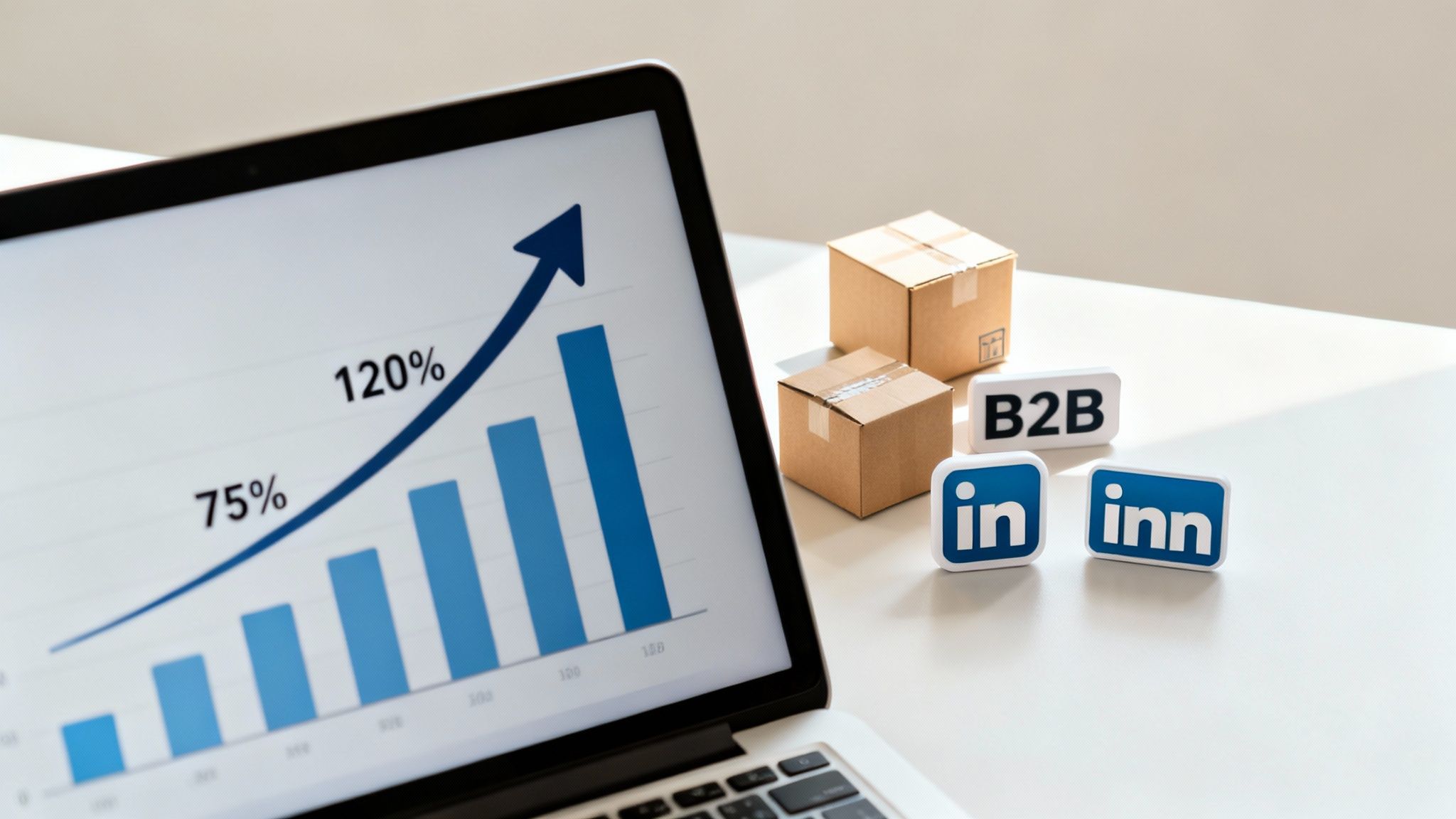 Графіки, що демонструють зростання показників ефективності маркетингу