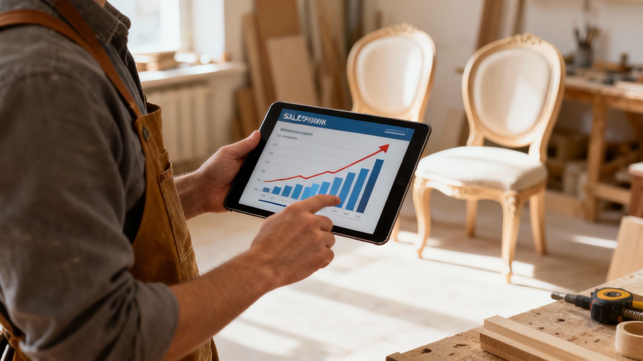 Приклади успішних рекламних кампаній на екрані ноутбука