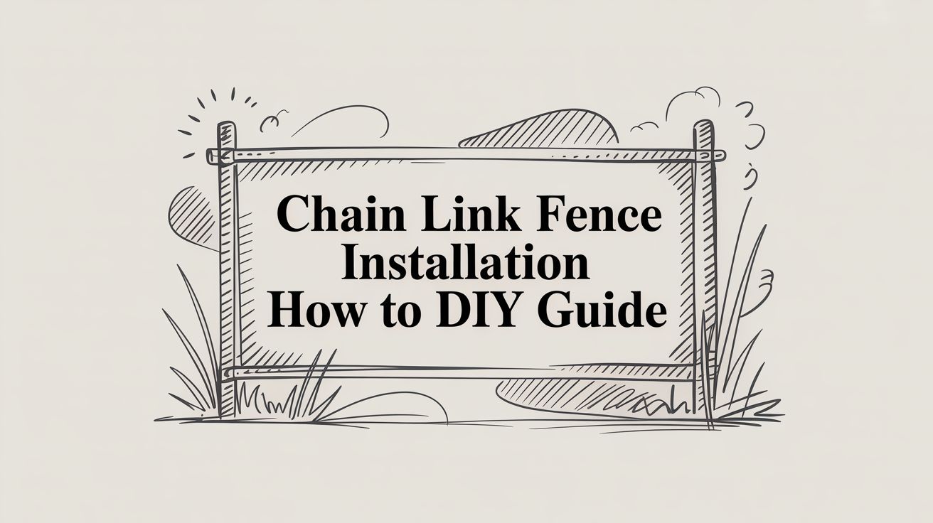 Chain Link Fence Installation How To: A Step-by-Step Guide