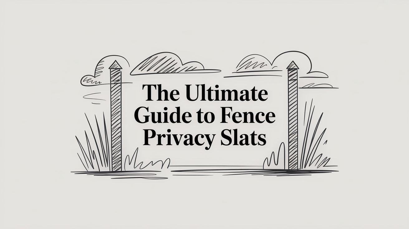 The Ultimate Actionable Guide to Fence Privacy Slats