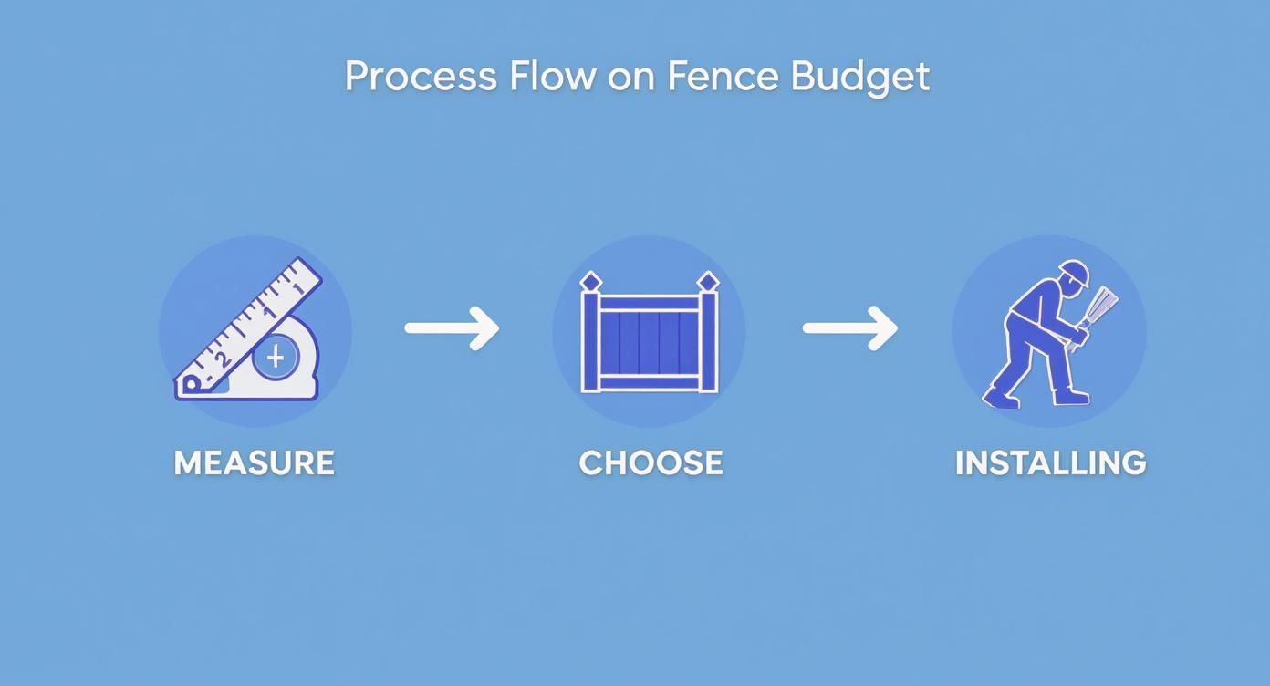 Infographic about black chain link fence