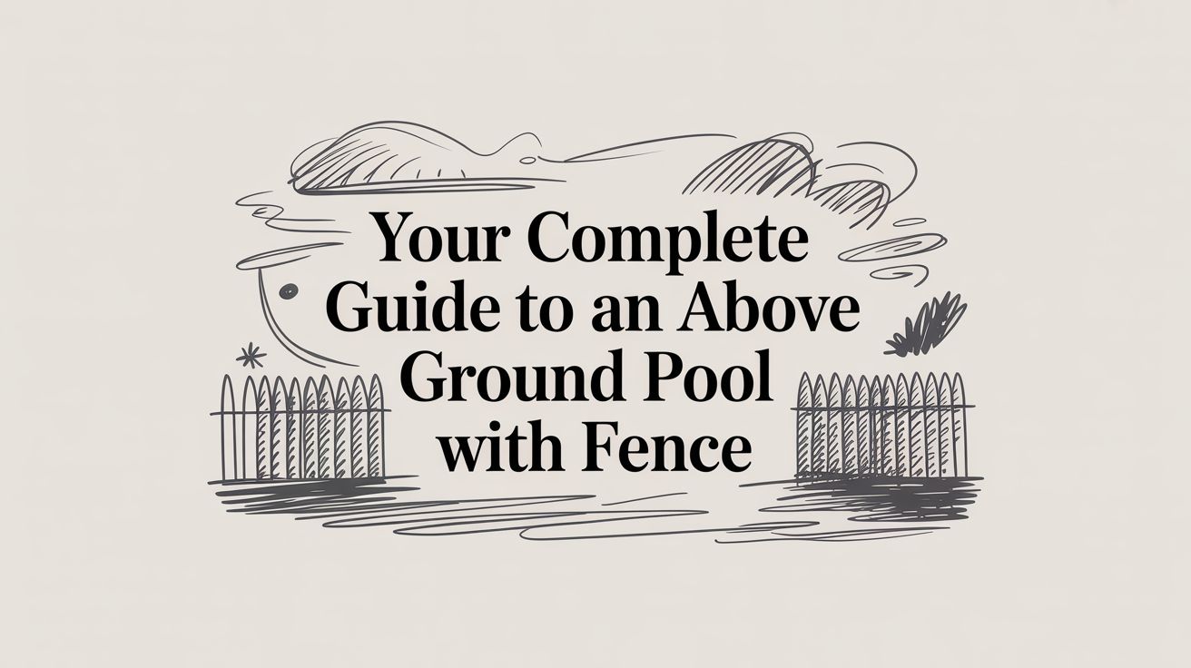 Your Complete Guide to an Above Ground Pool With Fence