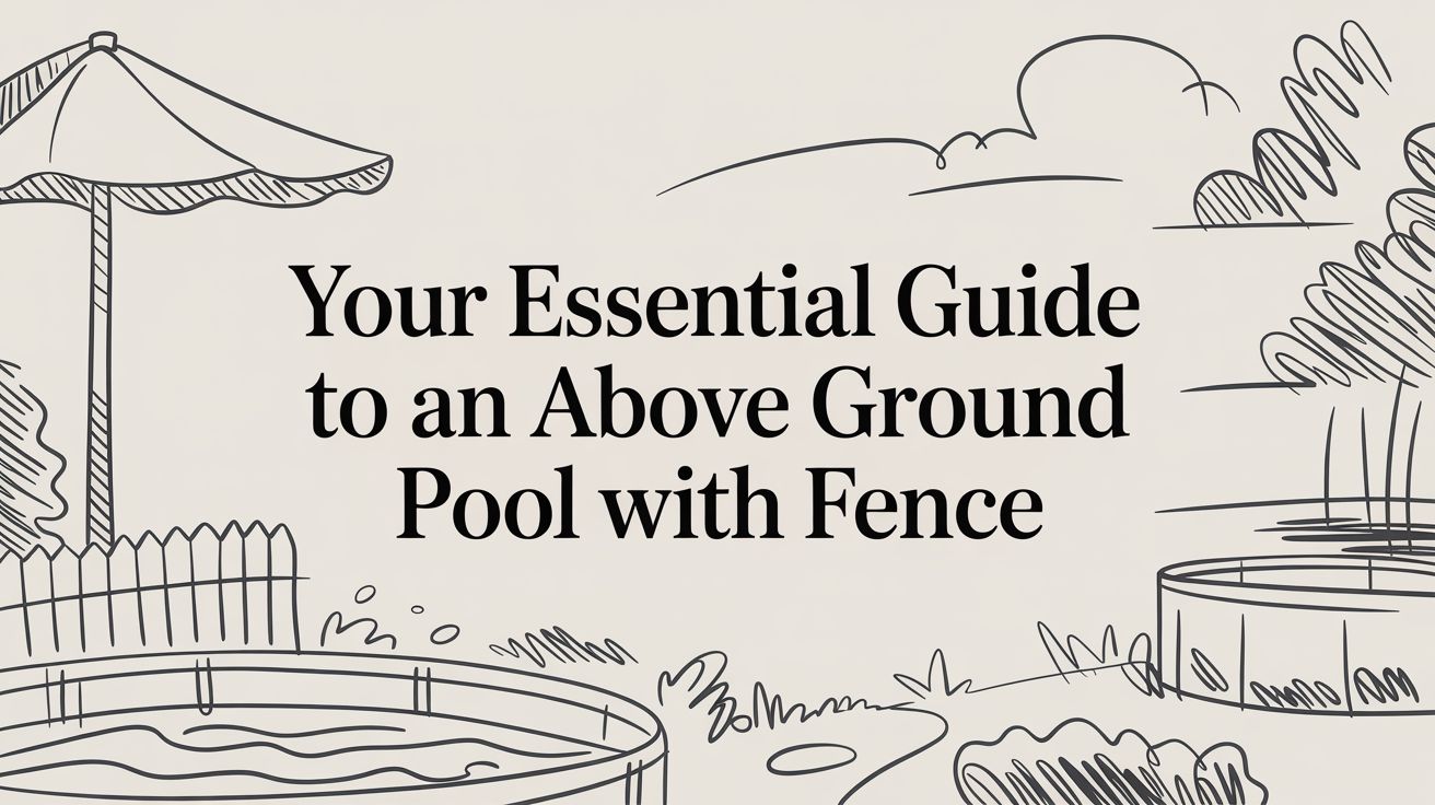 Your Essential Guide to an Above Ground Pool With Fence