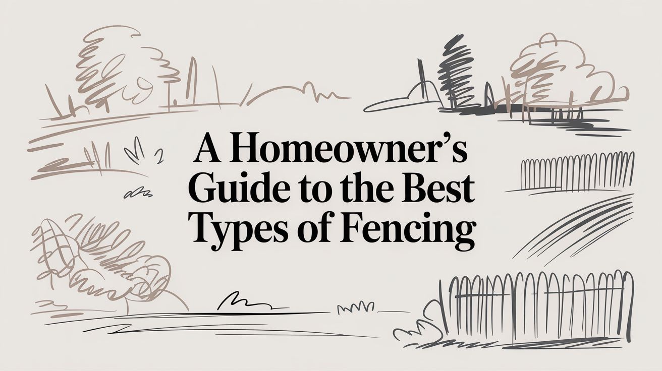 A Homeowner's Guide to Choosing the Best Types of Fencing