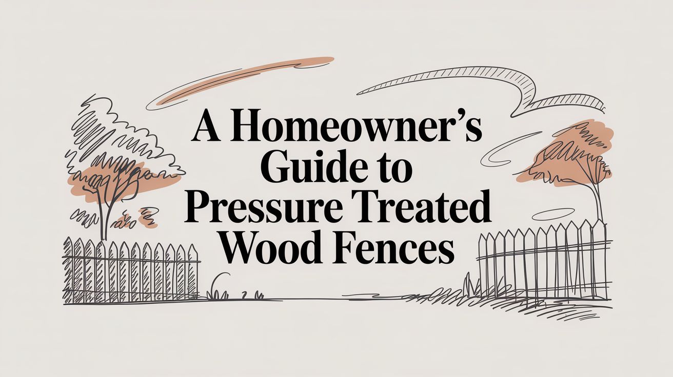 A Homeowner's Guide to Pressure Treated Wood Fences