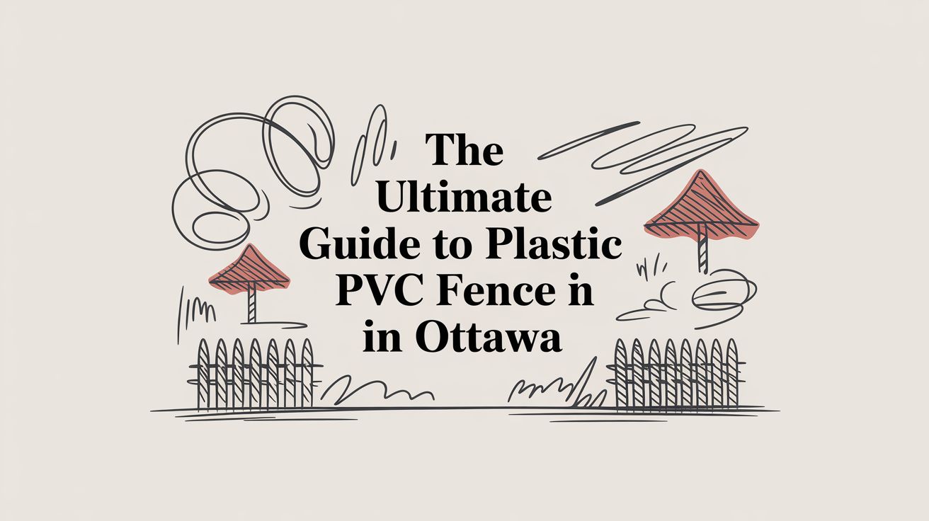 Your Actionable Guide to Plastic PVC Fences in Ottawa