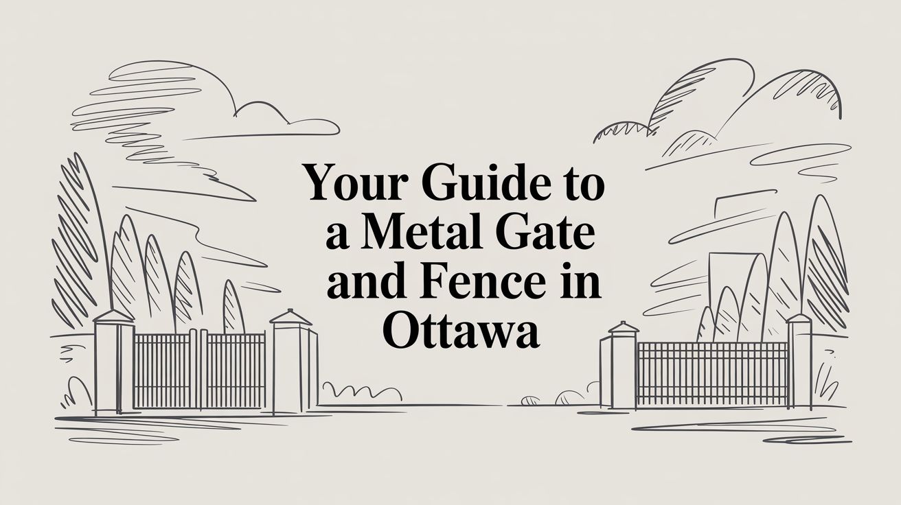 Your Guide to a Metal Gate and Fence in Ottawa