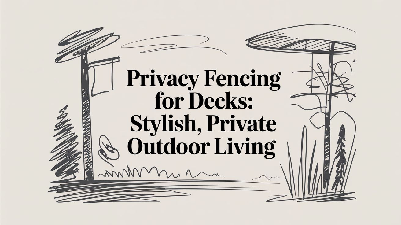 Privacy Fencing for Decks: A Step-by-Step Guide to a Private Outdoor Retreat