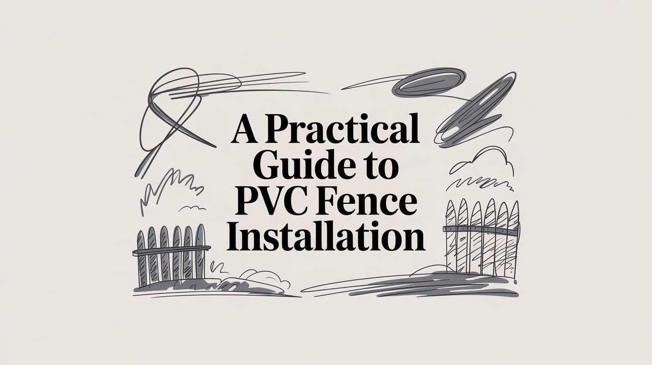 A Practical Guide to PVC Fence Installation