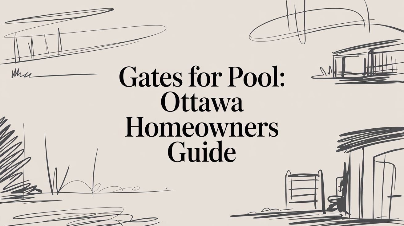 Gates for Pool: A Practical Guide for Ottawa Homeowners
