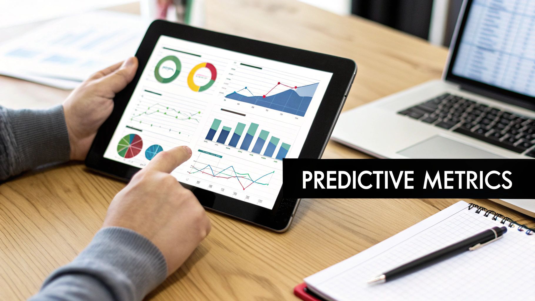 A digital dashboard displaying advanced affiliate marketing metrics and performance charts.