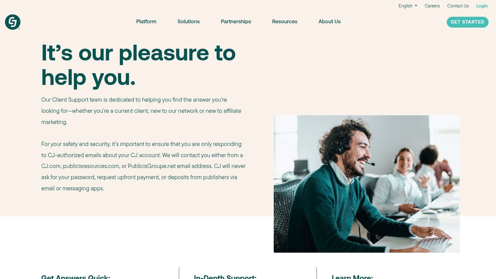 CJ (Commission Junction) – Support Center for Publishers