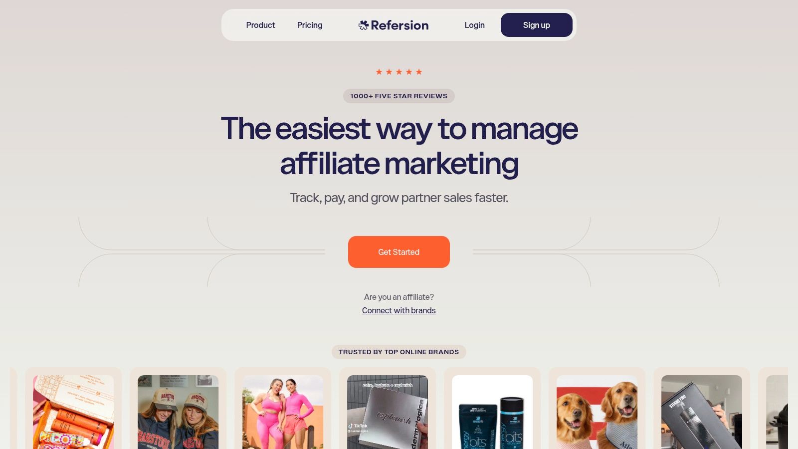 Refersion Marketplace