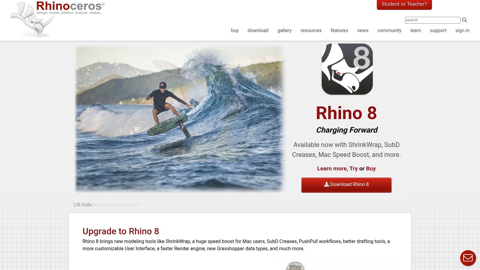 Rhinoceros 3D (Rhino)