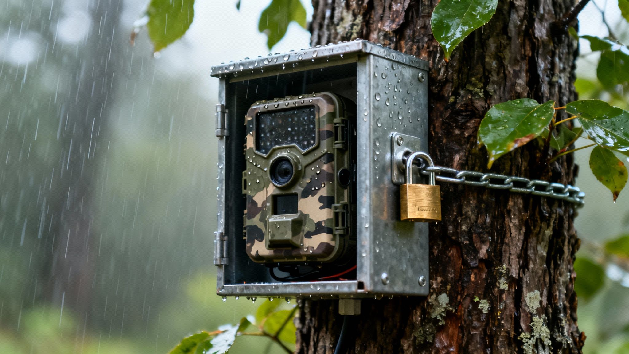 Trail camera in rugged environment