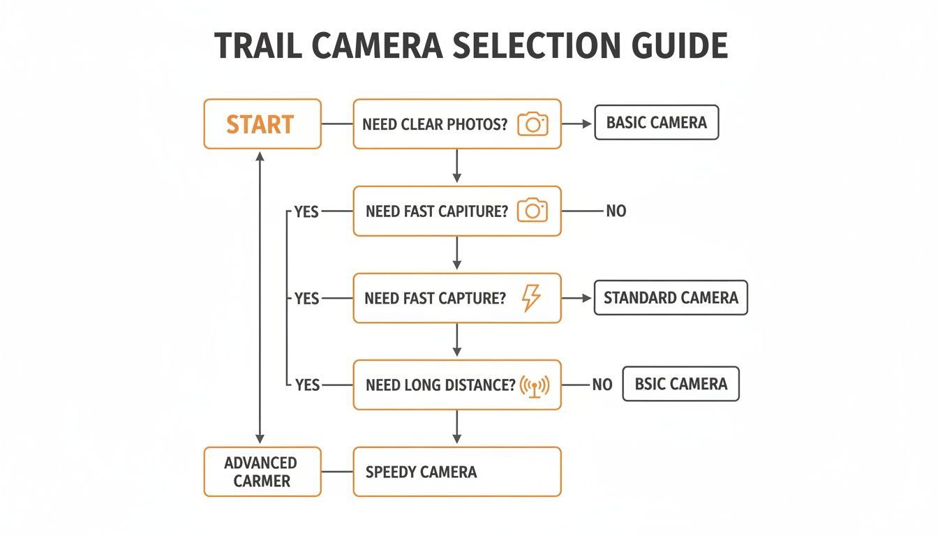 Infographic about what is a good trail camera