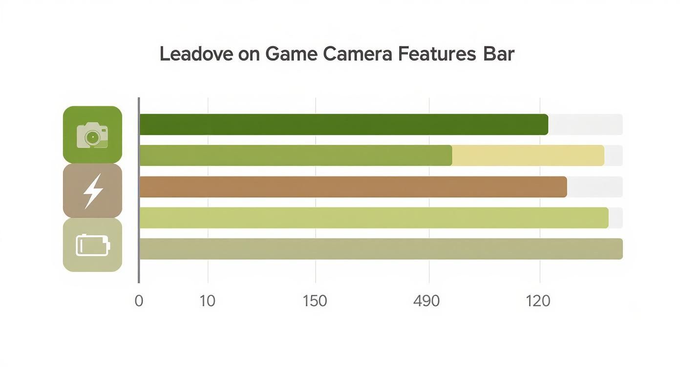 Infographic about best game cameras for the money