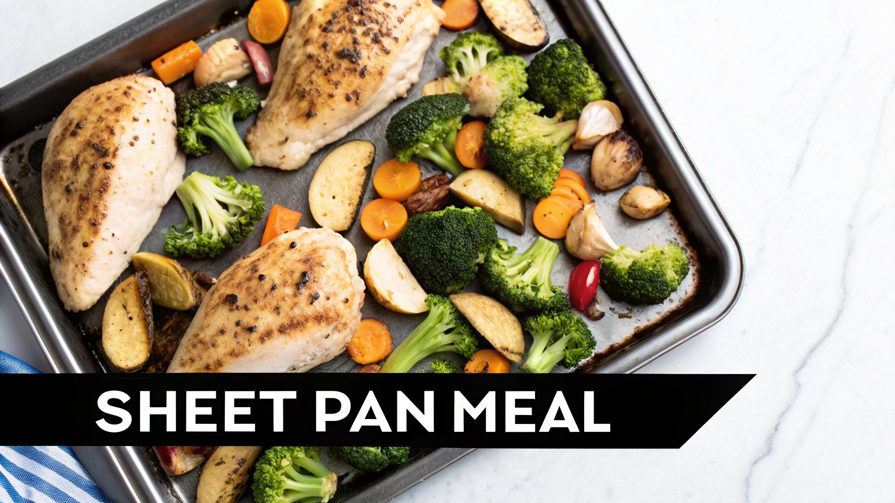 Sheet Pan Chicken with Roasted Vegetables